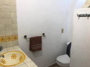 Koupelna v ubytování Hostel Inn