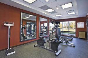 The fitness centre and/or fitness facilities at Holiday Inn Express & Suites Springfield, an IHG Hotel