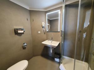 Koupelna v ubytování Hotel Residence Select