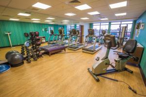 Fitness centrum a/nebo fitness zařízení v ubytování Holiday Inn Express Hotel & Suites Pasco-TriCities by IHG