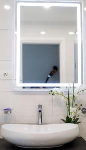 Kúpeľňa v ubytovaní Apartments Mikas + 37 fotografií