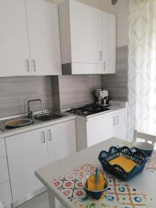 Kuchyň nebo kuchyňský kout v ubytování B&B Audafra