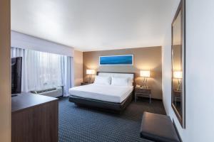 Voodi või voodid majutusasutuse Holiday Inn Express & Suites - Pharr by IHG toas