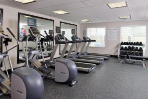 Fitness centrum a/nebo fitness zařízení v ubytování Holiday Inn Express Tomball by IHG