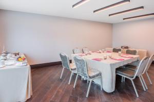 a conference room with a table and chairs in it at Crowne Plaza Istanbul Oryapark by IHG in Istanbul