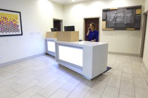 Vstupní hala nebo recepce v ubytování Holiday Inn Express Seguin by IHG