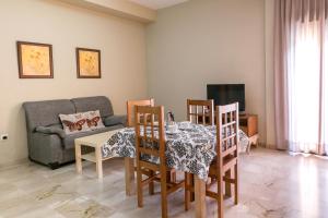 Χώρος καθιστικού στο Apartamentos Turísticos La Castilleja