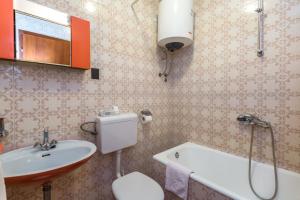 Koupelna v ubytování Villa Roko