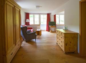 Posezení v ubytování Landhaus Langeck