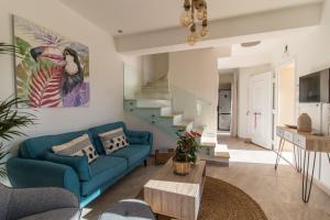 Posezení v ubytování Τhalasso Palace Homes