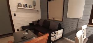 Posezení v ubytování Ferienhaus uelsen