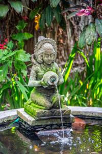 Ein Garten an der Unterkunft Swasti Eco Cottages