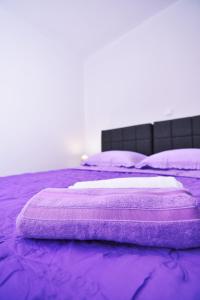 Postel nebo postele na pokoji v ubytování Apartments Samac