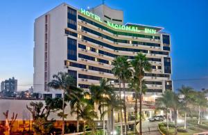 O edifício em que o hotel se localiza