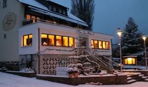 Weinhotel Lenz under vintern