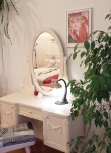 A bathroom at Gaia Hostel