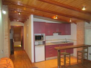 Una cocina o zona de cocina en Apartamentos Almagro