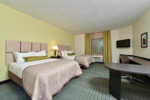 Candlewood Suites Monahans by IHG客房内的一张或多张床位