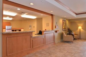 a lobby of a hospital with a waiting room at Candlewood Suites Gillette, an IHG Hotel in Gillette