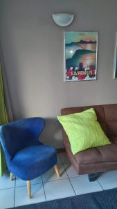Ruang duduk di Orio Papeete centre apt w pool
