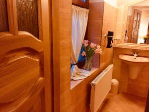 Kúpeľňa v ubytovaní Holiday Resort Švárny