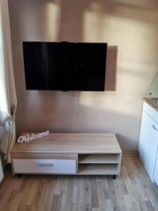 TV a/nebo společenská místnost v ubytování Apartmenthaus Wertheim