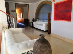 Кровать или кровати в номере Hotel Marisma Sancti Petri