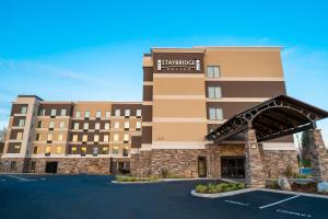 a rendering of the front of a hotel at Staybridge Suites Coeur d'Alene, an IHG Hotel in Coeur d'Alene