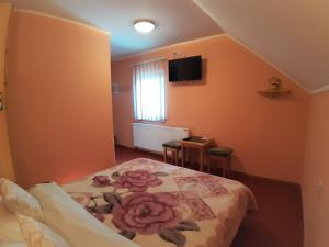 Ліжко або ліжка в номері Vila Palma Palic