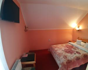 Ліжко або ліжка в номері Vila Palma Palic