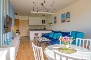 Kuchyňa alebo kuchynka v ubytovaní Apartament Zatoka