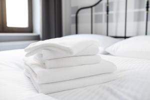 Posteľ alebo postele v izbe v ubytovaní Native Apartments Blich 7