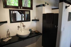 Bathroom sa Playa Selva