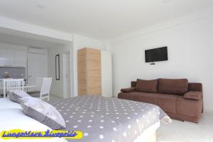 Μια τηλεόραση ή/και κέντρο ψυχαγωγίας στο Apartmants villa Lungo Mare