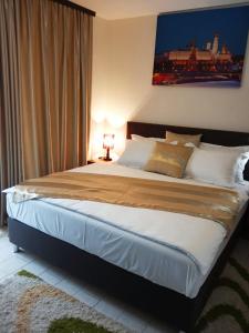 Postel nebo postele na pokoji v ubytování " Villa Kruna Lux "