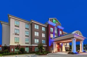 an image of a hotel building with a gazebo at Holiday Inn Express Hotel and Suites Shreveport South Park Plaza by IHG in Shreveport