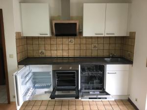 Η κουζίνα ή μικρή κουζίνα στο Apartment with Terrace