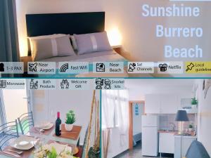 TV a/nebo společenská místnost v ubytování Burrero Beach Stay - Sunshine
