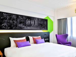 Katil atau katil-katil dalam bilik di Hotel Stadium