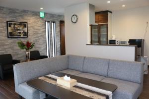 Kuchyň nebo kuchyňský kout v ubytování E-horizon Resort コンドミニアム名護D