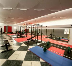 Fitness centrum a/nebo fitness zařízení v ubytování Hotel Parco Delle Rose