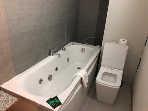 Koupelna v ubytování Attico Spa