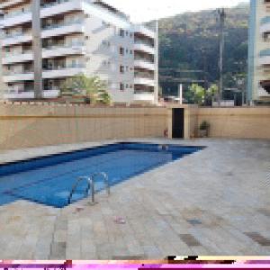 Πισίνα στο ή κοντά στο Apartamento à 5min à pé da Praia