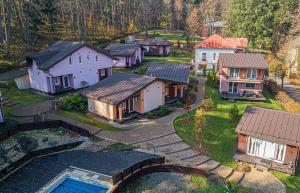 Budova, v ktorej sa apartmánový hotel nachádza