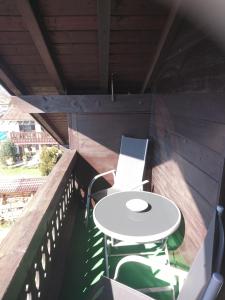 Balkón nebo terasa v ubytování Gästehaus Sonnleit`n