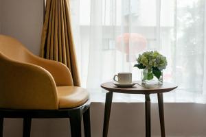 Predel za sedenje v nastanitvi Patel Hotel Hanoi