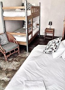 Letto o letti in una camera di De Graaff Manor