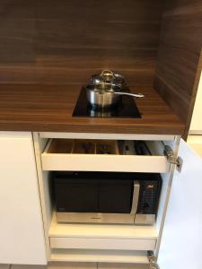 Η κουζίνα ή μικρή κουζίνα στο Apartment Fruithof Tack