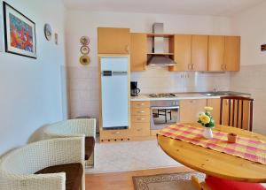 Kuchyňa alebo kuchynka v ubytovaní Apartments Biserka