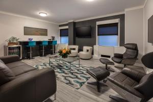 Posezení v ubytování Executive Hotel Pacific